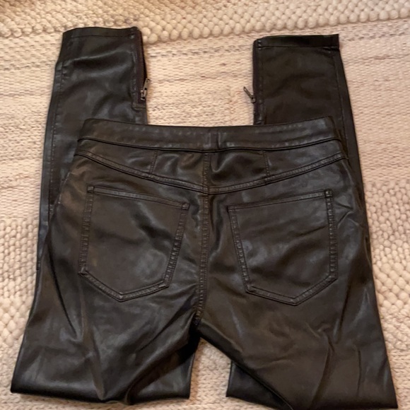 Faux Leather Pants from Free People. 4 - Picture 2 of 8